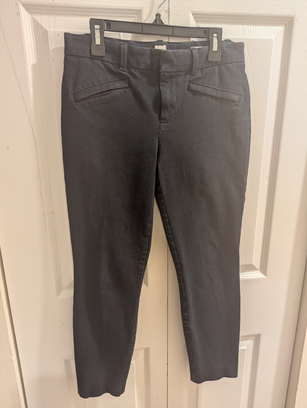 GAP Women's Dark Blue Cropped Slim Pants / 4 R Skinny Ankle / Very Small